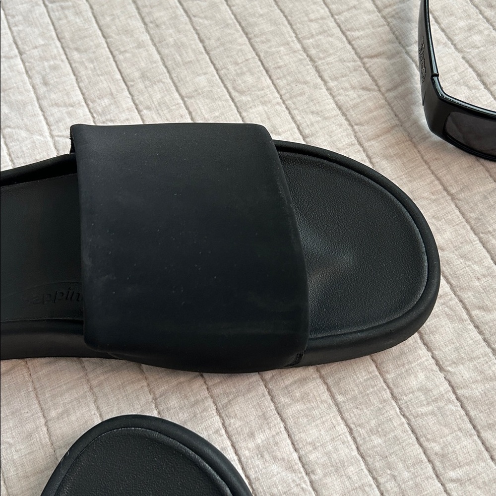 Lululemon Restfeel Men's black comfy Slide size 10 - Picture 14 of 15